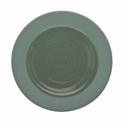 Round Bread & butter plate 5" ? - Green 5" 1/2