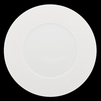 Round Dinner plate w/ wide rim 11" 11"