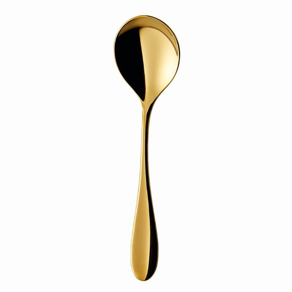 Bouillon Spoon - PVD Gold 7? 1/16