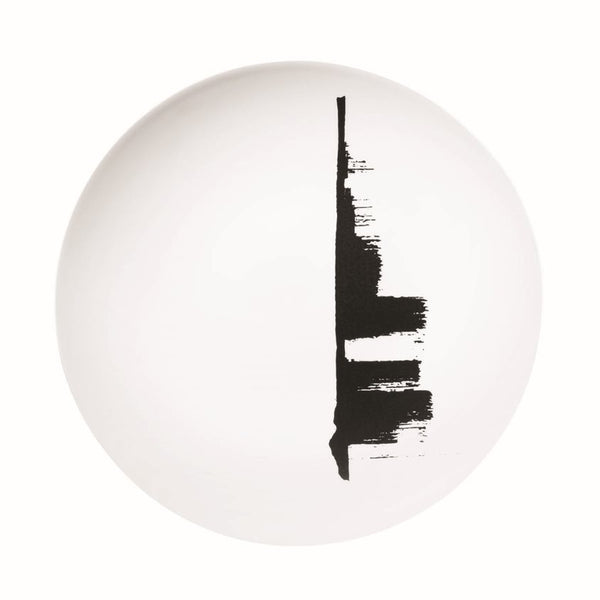 Round Dinner Plate 12" - Skyline - White 11" 7/16