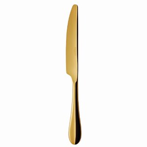 Table Knife Solid Handle - PVD Gold 9? 1/8