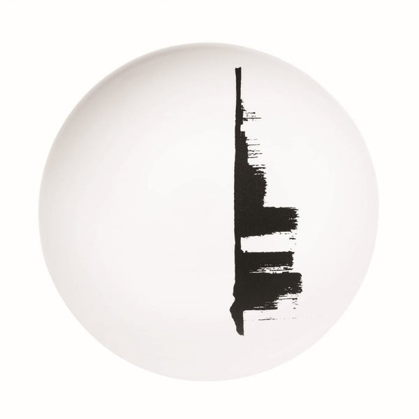 Round Dinner Plate 8" - Skyline - White 7" 7/8