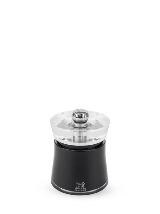 Peugeot Bali Pepper Mill Acrylic/Black 8 cm - 3in SKU: '25786