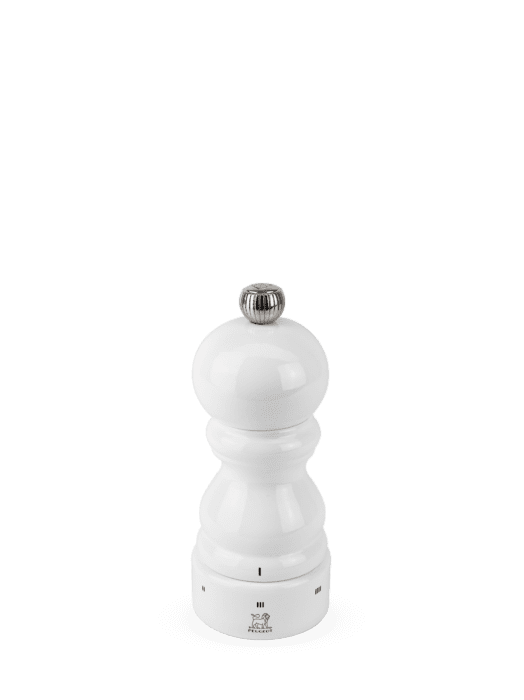 Peugeot Paris u'Select Pepper Mill Wood  White Lacquered 12 cm - 5in SKU: '27780