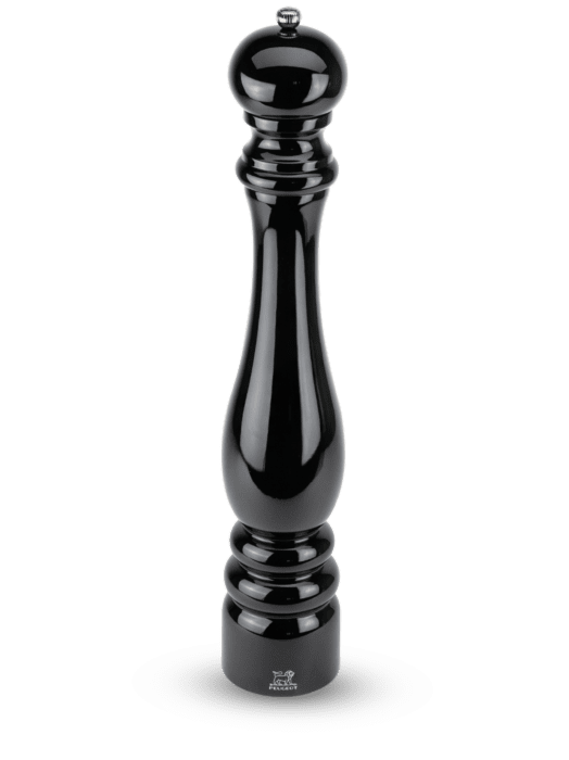 Peugeot Paris Pepper Mill  Wood Black Lacquered 50 cm - 20in SKU: '30407