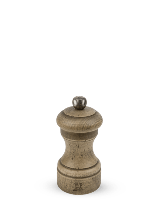 Peugeot Bistro Antique Pepper Mill Wood Antiqued 10 cm - 4in SKU: '30933