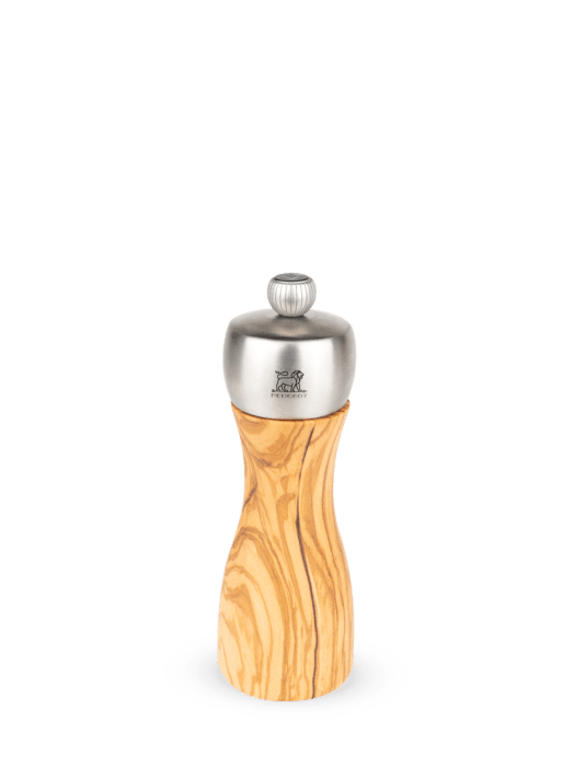 Peugeot Fidji Pepper Mill Olive Wood/Stainless 15 cm - 6in SKU: '33804