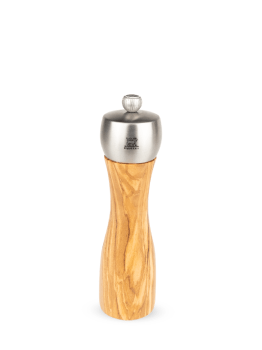 Peugeot Fidji Salt Mill Olive Wood/Stainless 20 cm - 8in SKU: '33835