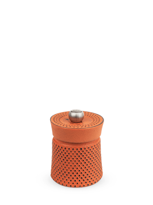 Peugeot Bali Cast Iron Pepper Mill Orange 8 cm - 3in SKU: '35426