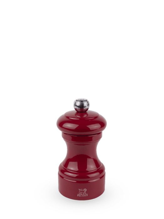 Peugeot Bistro Pepper Mill Passion Red Lacquer 10 cm - 4in SKU: '40703