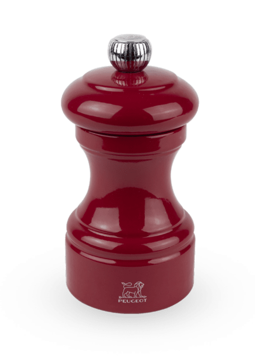 Peugeot Bistro Salt Mill Passion Red Lacquer 10 cm - 4in SKU: '40710