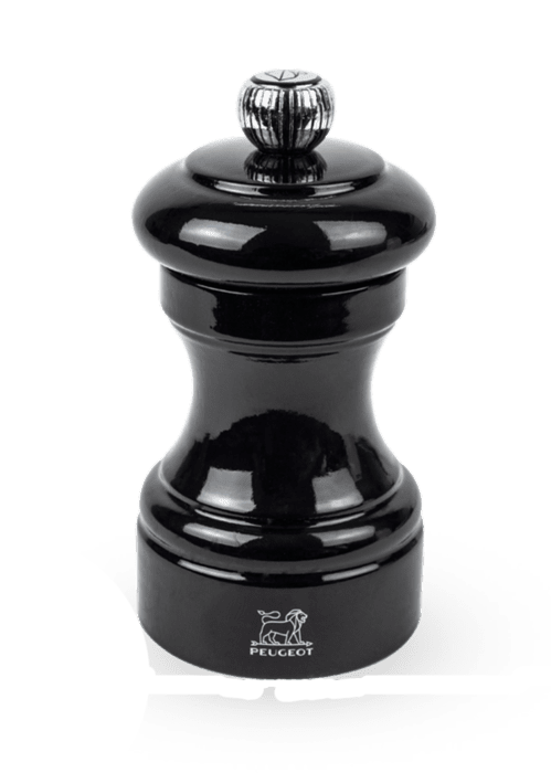 Peugeot Bistro Pepper Mill Black Lacquer 10 cm - 4in SKU: '40826