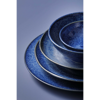 Plate Palmer Kiryu 9.25 inch Blue Porcelain SKU: '532195