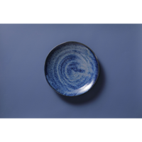 Deep plate Palmer Kiryu 8.7 inch Blue Porcelain SKU: '532197