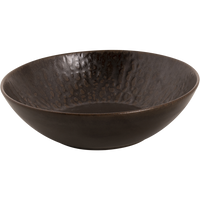 Plate_coupe_Palmer_Ruston_17_cm_Brown_Stoneware_St?ck_e__1_stuk_s_