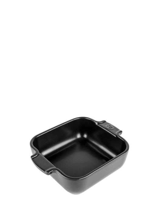 Peugeot Appolia Petite Square Baking Dish 18 cm, Satin Black SKU: '61562
