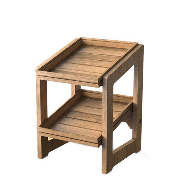 Flow Oak 1.2 Two-Tier Stand