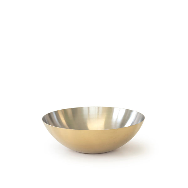 Tilt Small Brass Bowl