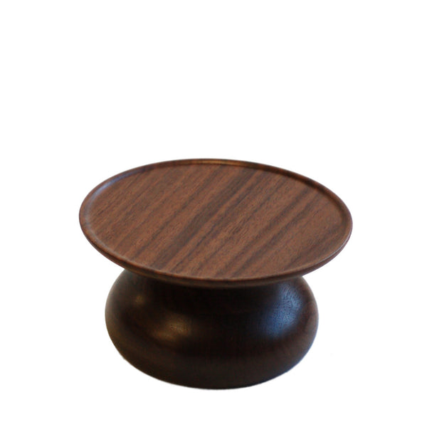 Small Walnut Cake Stand