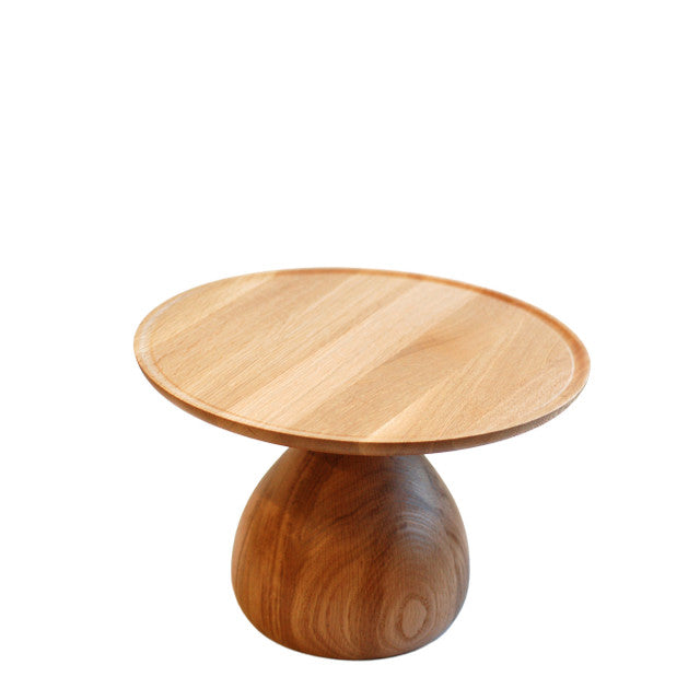 Large Oak Cake Stand