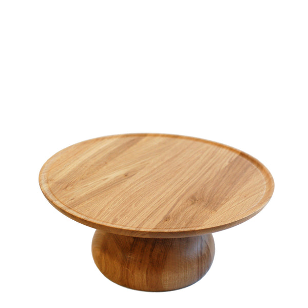 Medium Oak Cake Stand