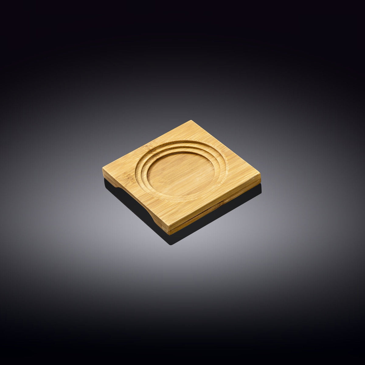 Wilmax Natural Bamboo Tray 4" X 4" | 10 X 10 Cm SKU: WL-771010/A