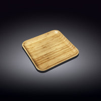 Wilmax Natural Bamboo Plate 6" X 6" | 15 Cm X 15 Cm SKU: WL-771019/A