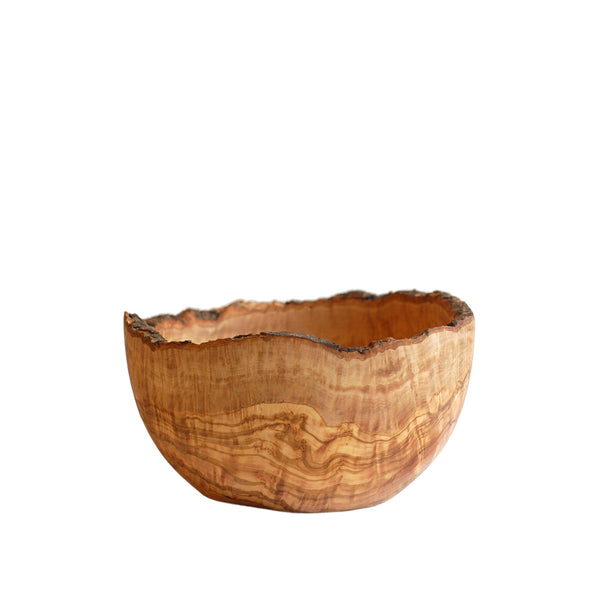 Small Olive Wood Rustic Bowl