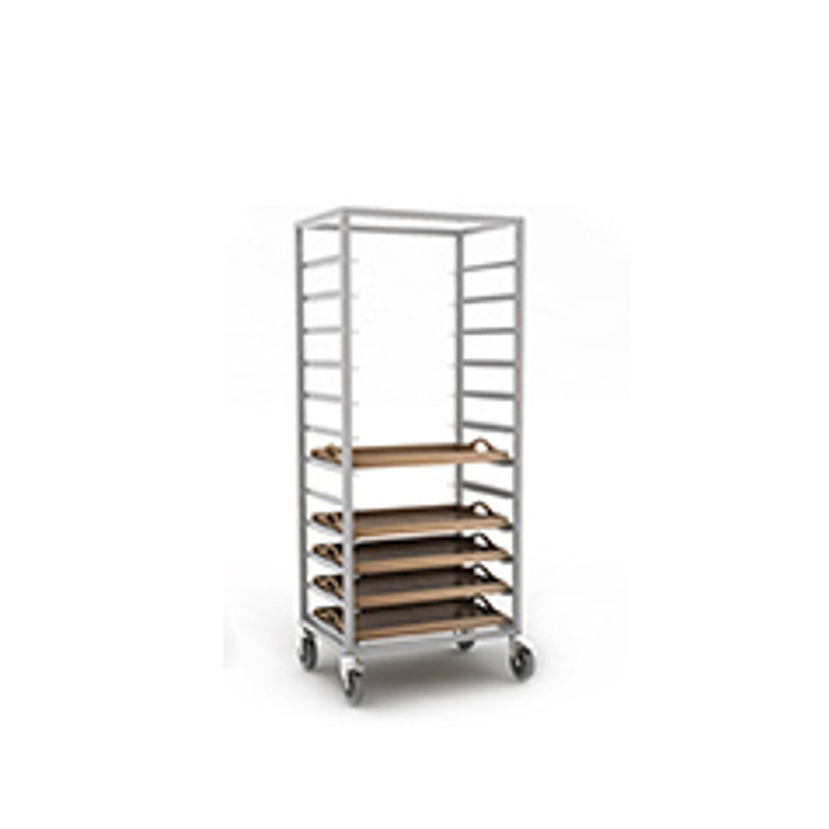 Lunch Try Rack Craster Single Steel Tray Racks SKU: TO_GNL12 – Hospitality Provisions
