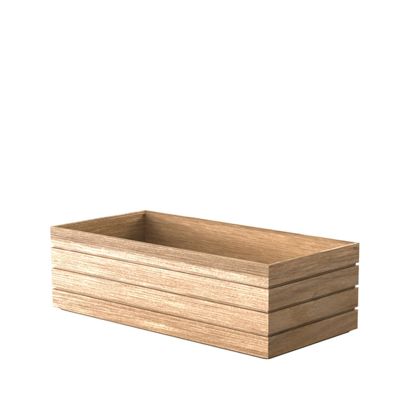 Flow Regular Oak Trough Tray