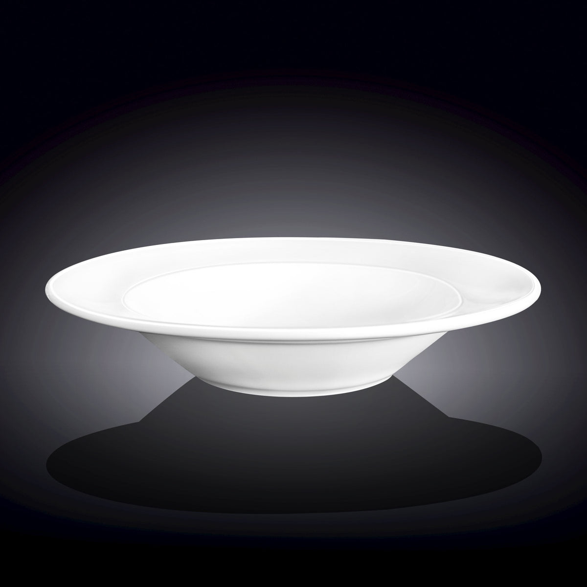 Wilmax Fine Porcelain Deep Plate 10" |  25.5 Cm 20 Oz | 600 Ml SKU: WL-991254/A