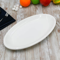 Fine Porcelain Oval Platter 14.5" | 36.5 Cm WL-992129/A