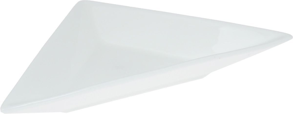 Wilmax Fine Porcelain Triangular Dish 7.5" | 18.5 Cm SKU: WL-992406/A