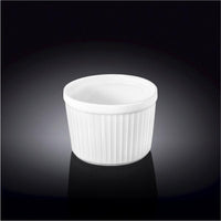Wilmax Fine Porcelain Ramekin 3.5" X 2.5" | 8.5 X 6.5 Cm 9 Fl Oz | 260 Ml SKU: WL-996121/A