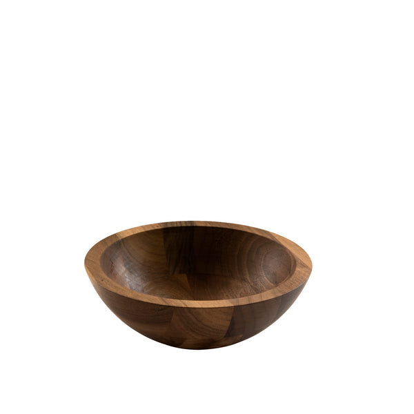 Tilt Small Walnut Wood Bowl