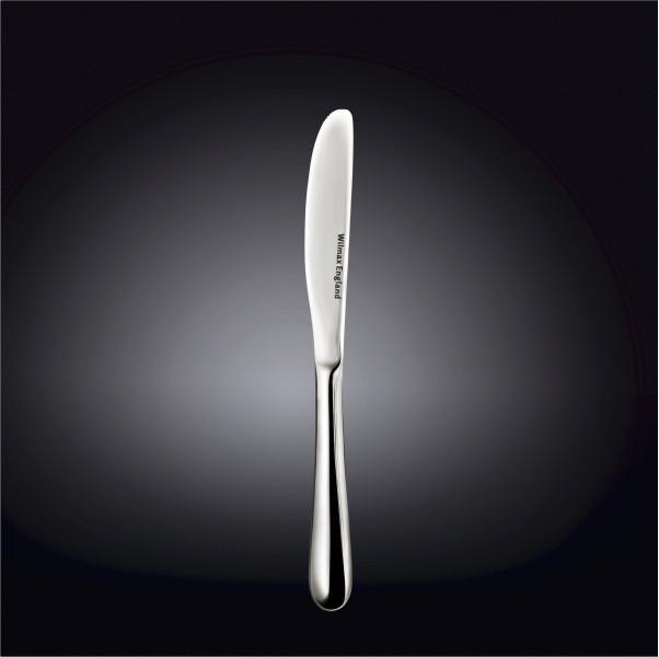 Wilmax High Polish Stainless Steel Dinner Knife 8.5" | 22 Cm White Box Packing SKU: WL-999100/A