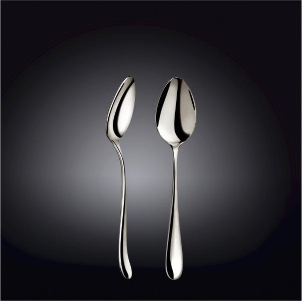 High Polish Stainless Steel Dessert Spoon 7.5" | 19 Cm White Box Packing WL-999108/A