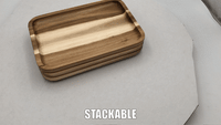 ZavisGreen Acacia Serving rectangle tray / dish 8" X 5" SKU: ZG-660208