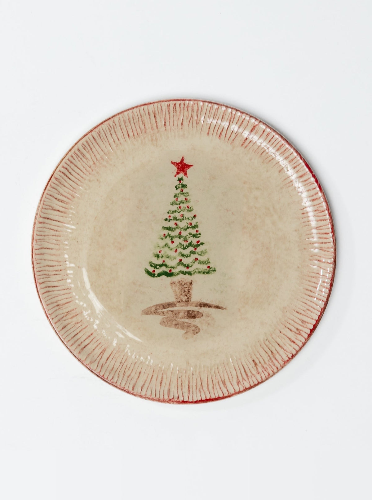 Zafferano America Holiday Charger / Pizza Plate (Set of 2)