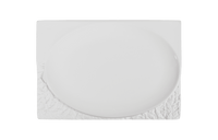 Rectangular Oval Plate 067 0016 10 5/8 x 7 in (27 x 18 cm)