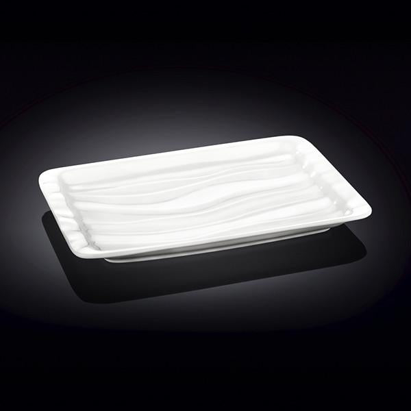 Wilmax Fine Porcelain Japanese Style Dish 8.5" X 5.5"| 22 X 14 Cm SKU: WL-992592/A