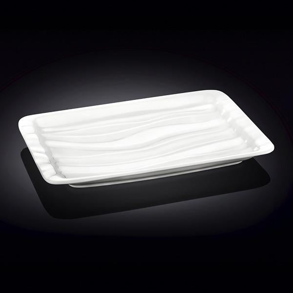 Wilmax Fine Porcelain Japanese Style Dish 12.5" X 8"| 32 X 20 Cm SKU: WL-992594/A