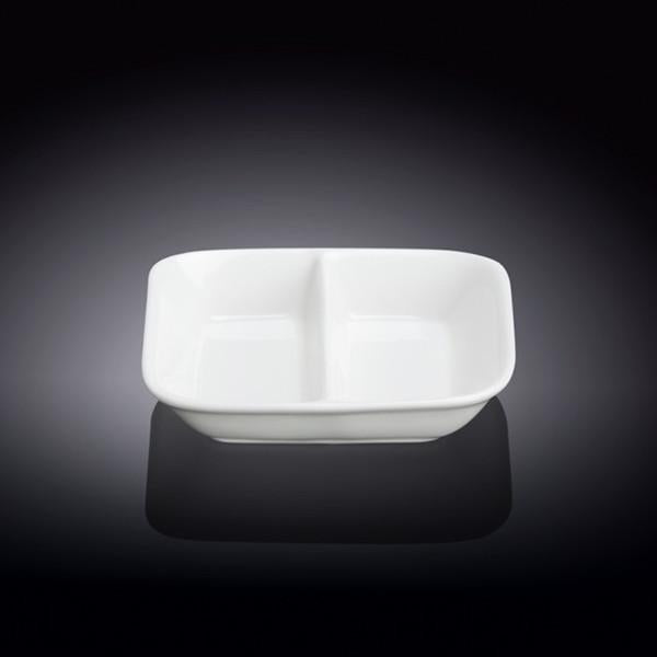 Wilmax Fine Porcelain Soy Dish 3.25" X 3.25" | 8.5 Cm 8.5 Cm SKU: WL-996050/A