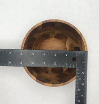 ZavisGreen Acacia round bowl 6" Diameter SKU: ZG-660706