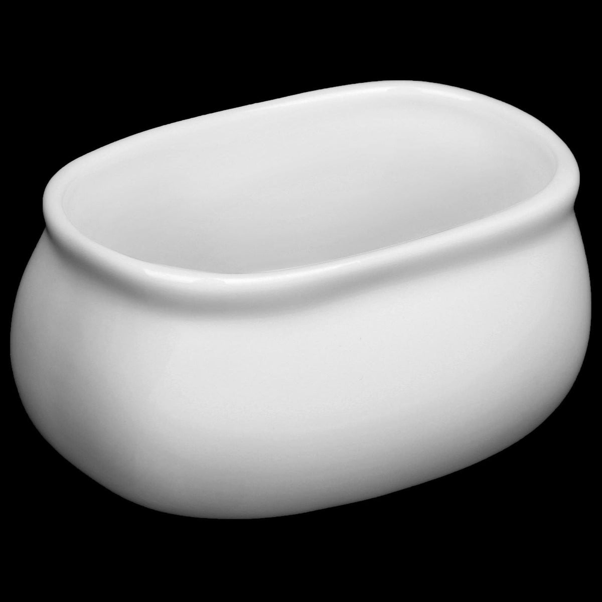 Wilmax Fine Porcelain Sugar Packet Holder 3.5" X 2.5" X 1.5" | 9 X 6.5 X 4.5 Cm SKU: WL-996037/A