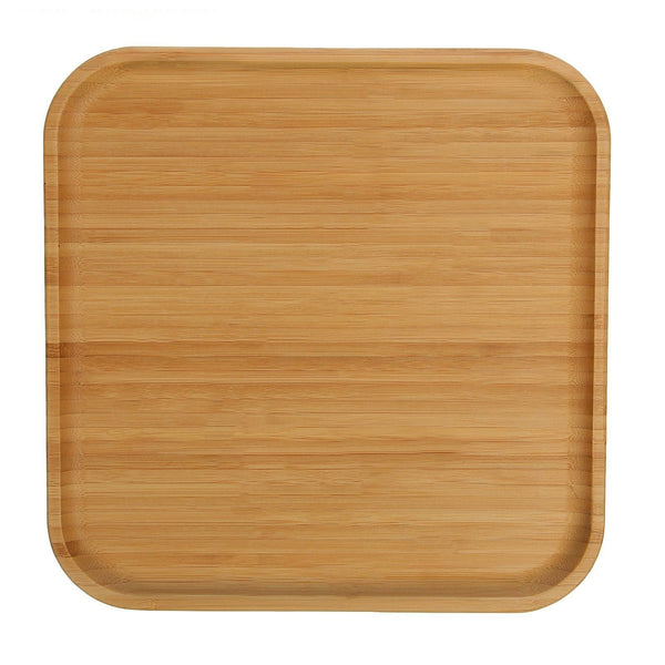 Wilmax Natural Bamboo Platter 12" X 12" | 30.5 Cm X 30.5 Cm SKU: WL-771025/A