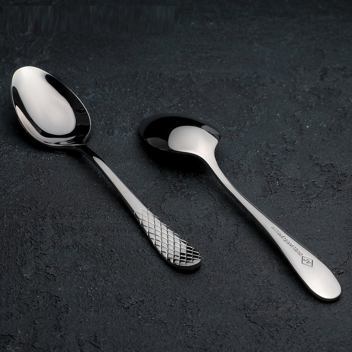 Wilmax High Polish Stainless Steel Dinner Spoon 8" | 21 Cm Set Of 6  In Gift Box SKU: WL-999202/6C
