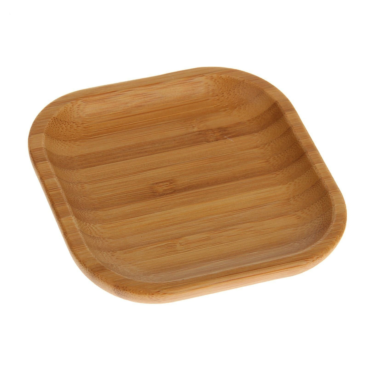 Wilmax Natural Bamboo Plate 4"X 4" | 10 Cm X 10 Cm SKU: WL-771017/A