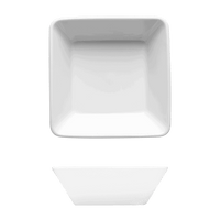 Square Bowl Catalog Number: 051 0265 | Dimensions: 4 3/4 in (12 cm)