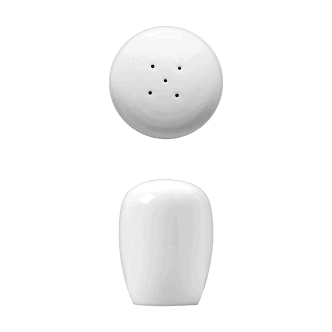 Salt Shaker | Catalog Number: 010 0237 | Dimensions: 2 3/4 in (7 cm)